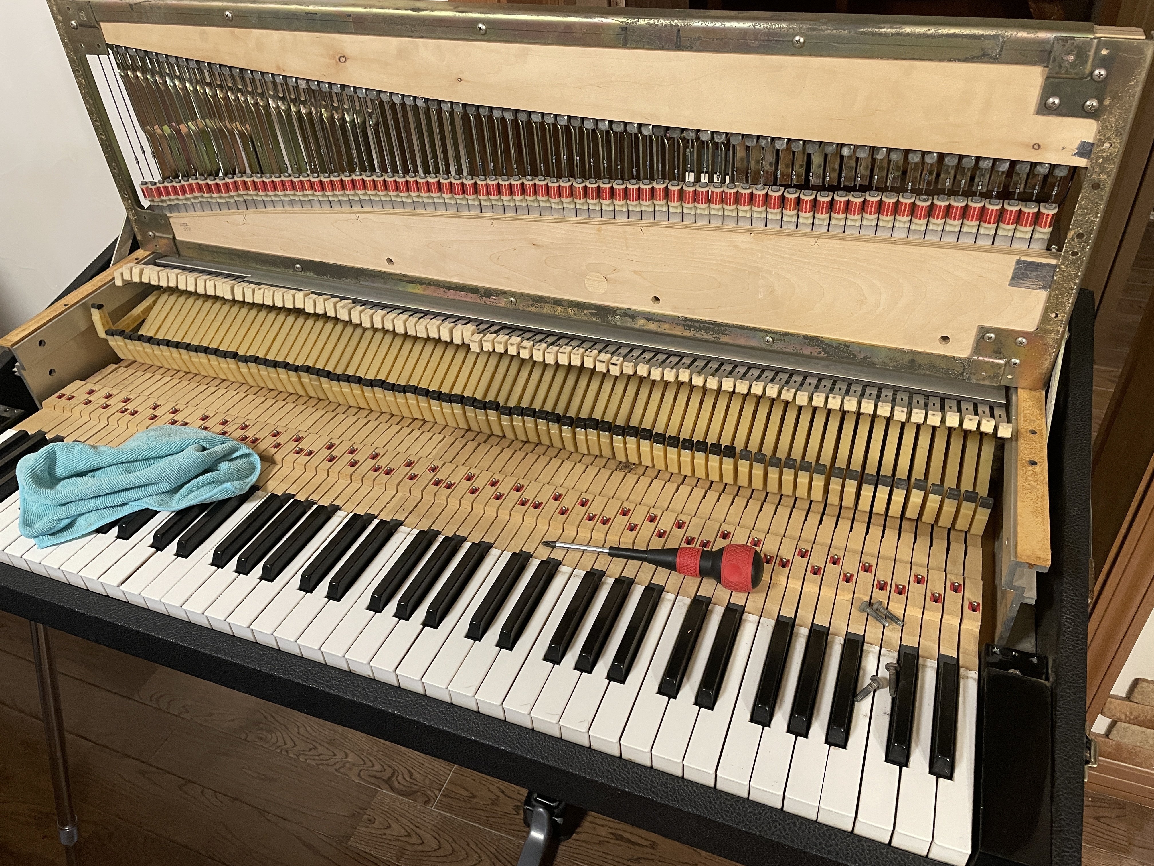 1977 Rhodes Stage Mark 1レストア記その①｜佐々木陵史郎