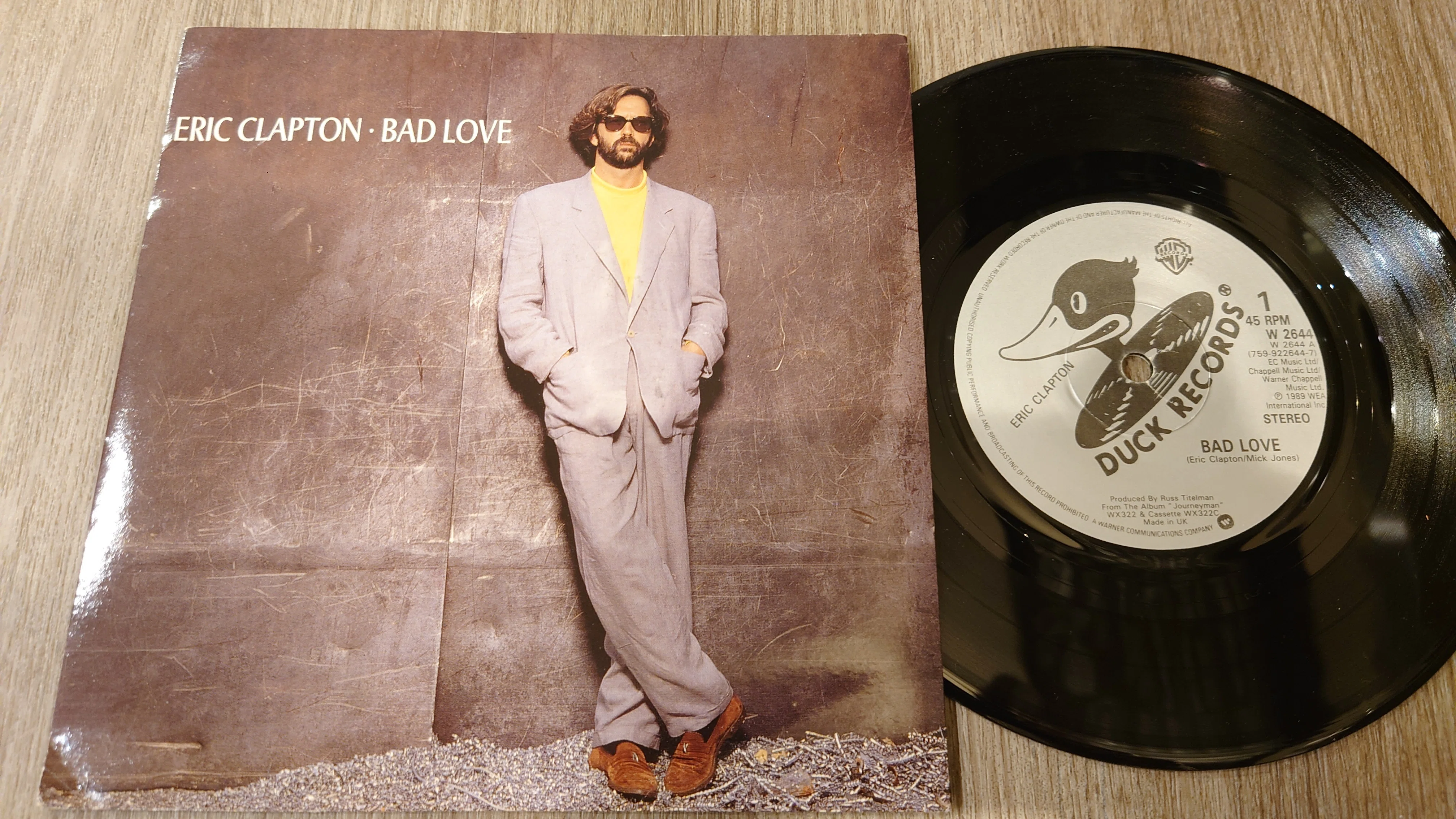 7-inch Vinyl Specialty Shop Notes 752: Eric Clapton 7-inch Singles