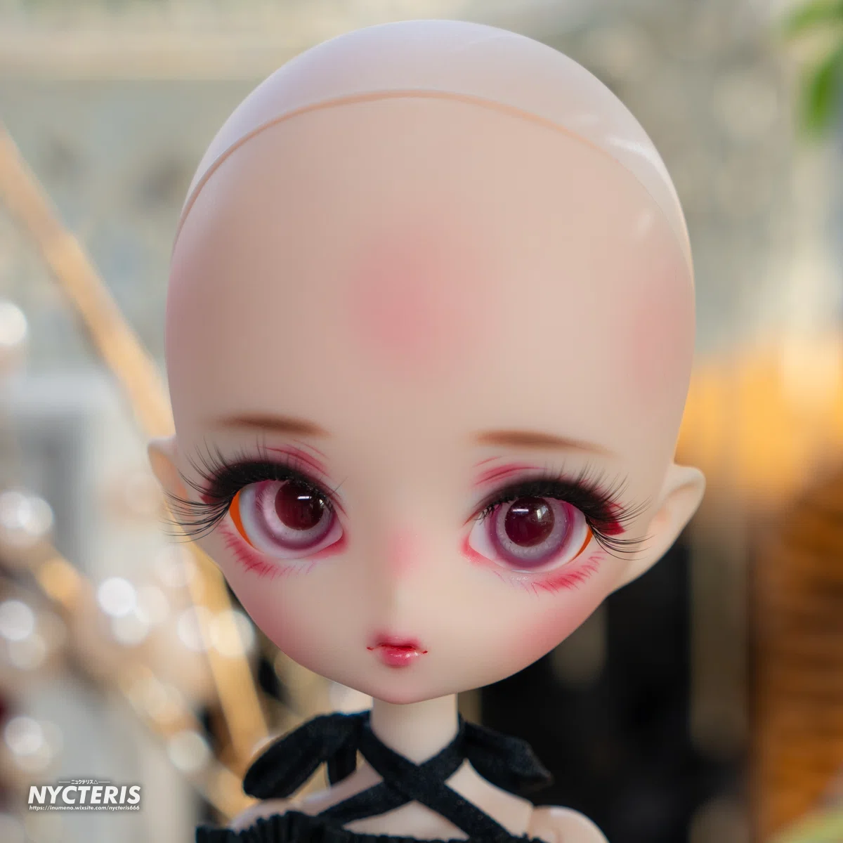 ハルモニアブルーム 炎狐 root 傷メイク、ピアス＋アイ 愛し