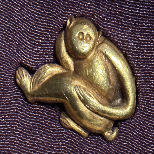 古金工 一匹猿金目貫③ 古美濃の線を探る｜刀箱師の日本刀ブログ 中村圭佑