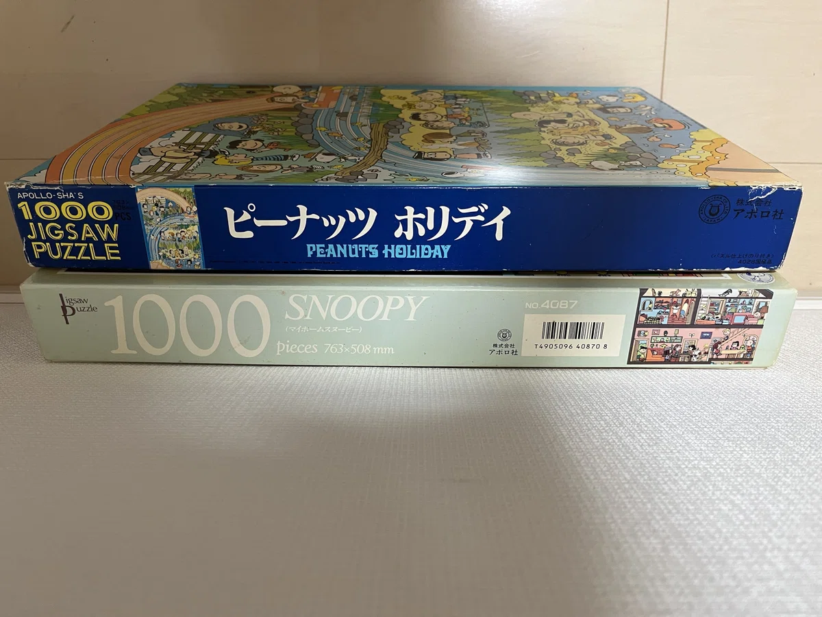 昭和レトロ ジグソーパズルを30個組み立てようとして新たに発見した 
