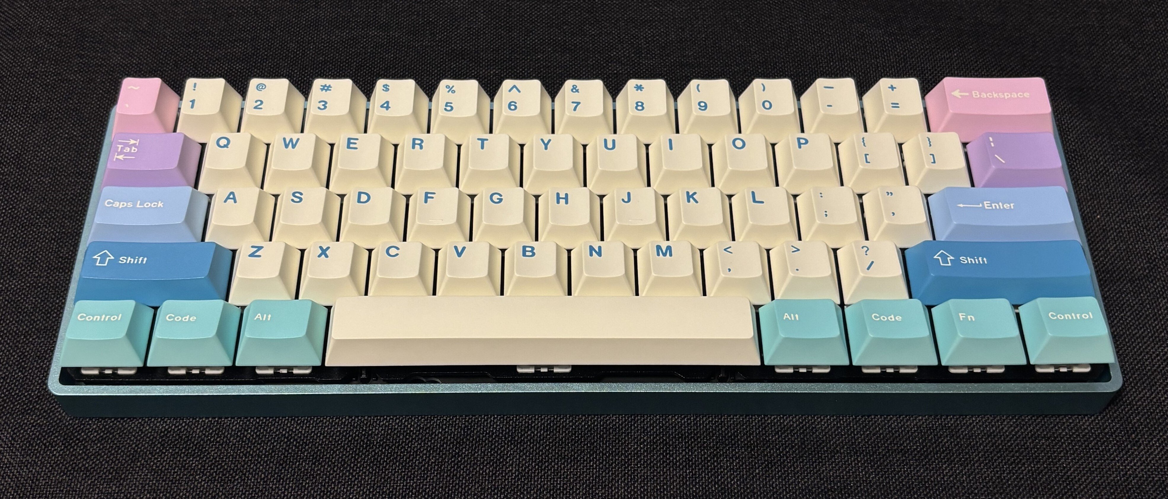 自作 Venom60HE PCB ラピッドトリガー キーボード Rabbit0-Shop / GEON VENOM60HE PCB 6.25U