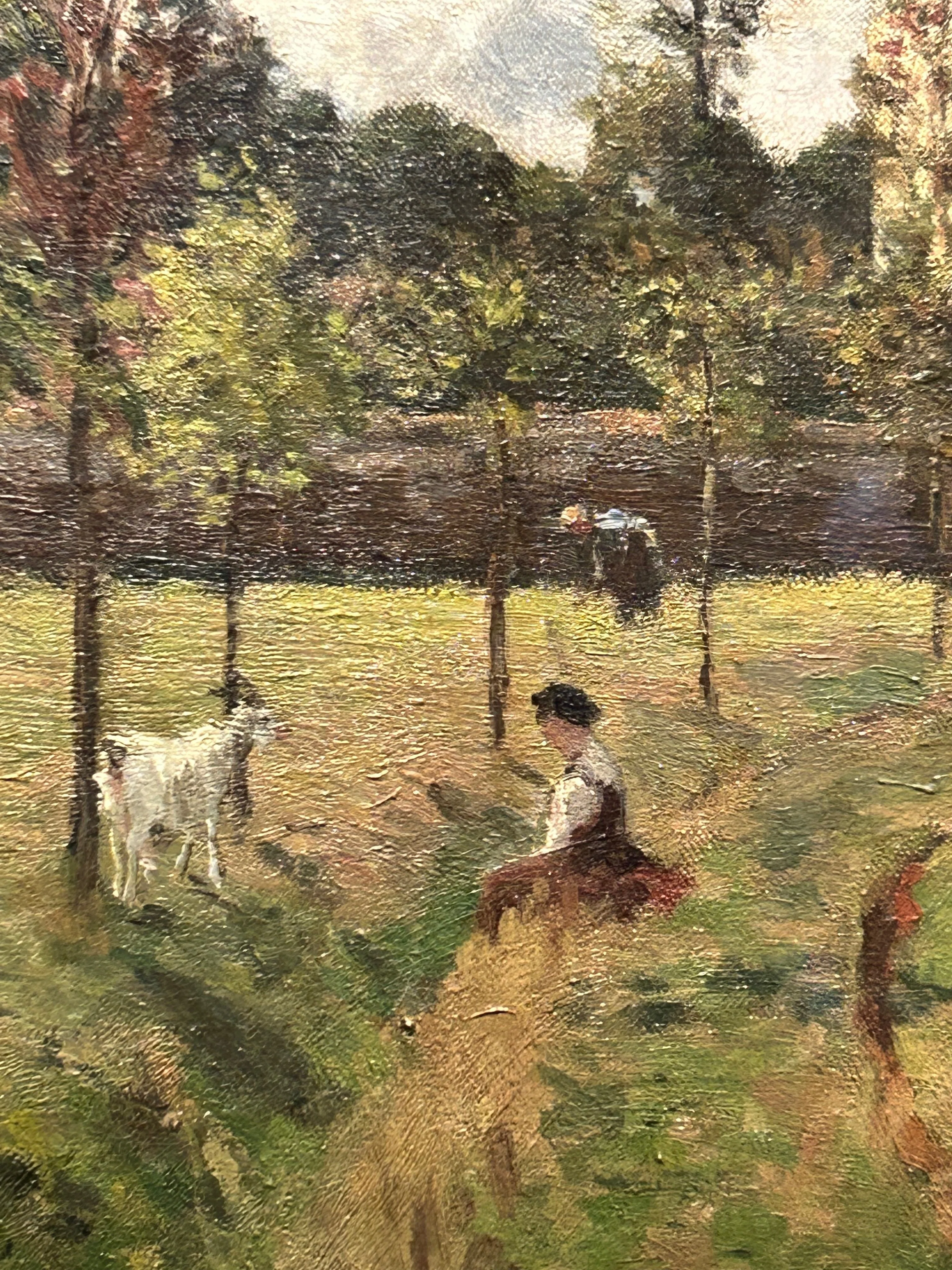 子供のためのオルセー美術館(150)この土の色はどんな色？/ピサロ・見え