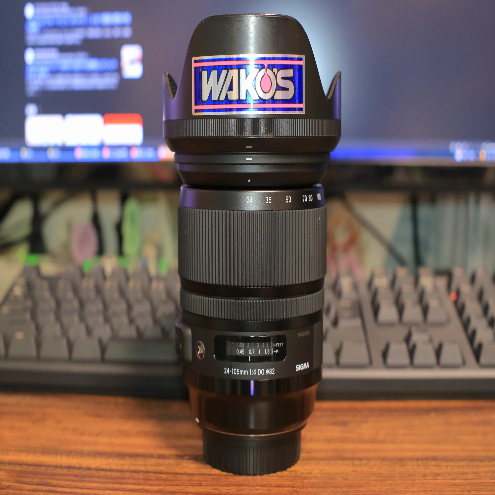 並品》SIGMA A 24-105mm F4 DG OS HSM (キヤノンEF用) 中古：B(