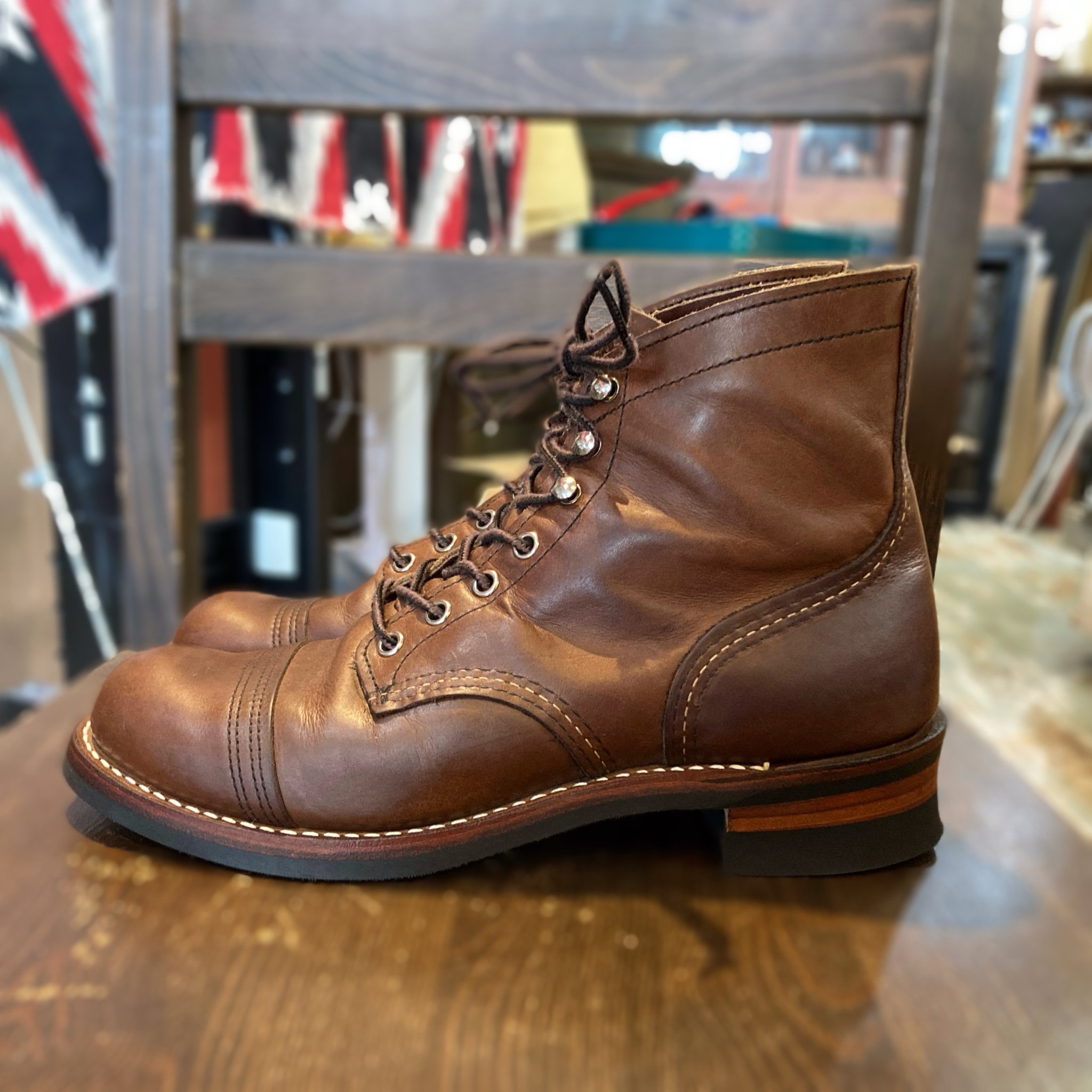 【美品】RED WING アイアンレンジャー ソール減りなし Iron Ranger | レッドウィング オフィシャルサイト（公式