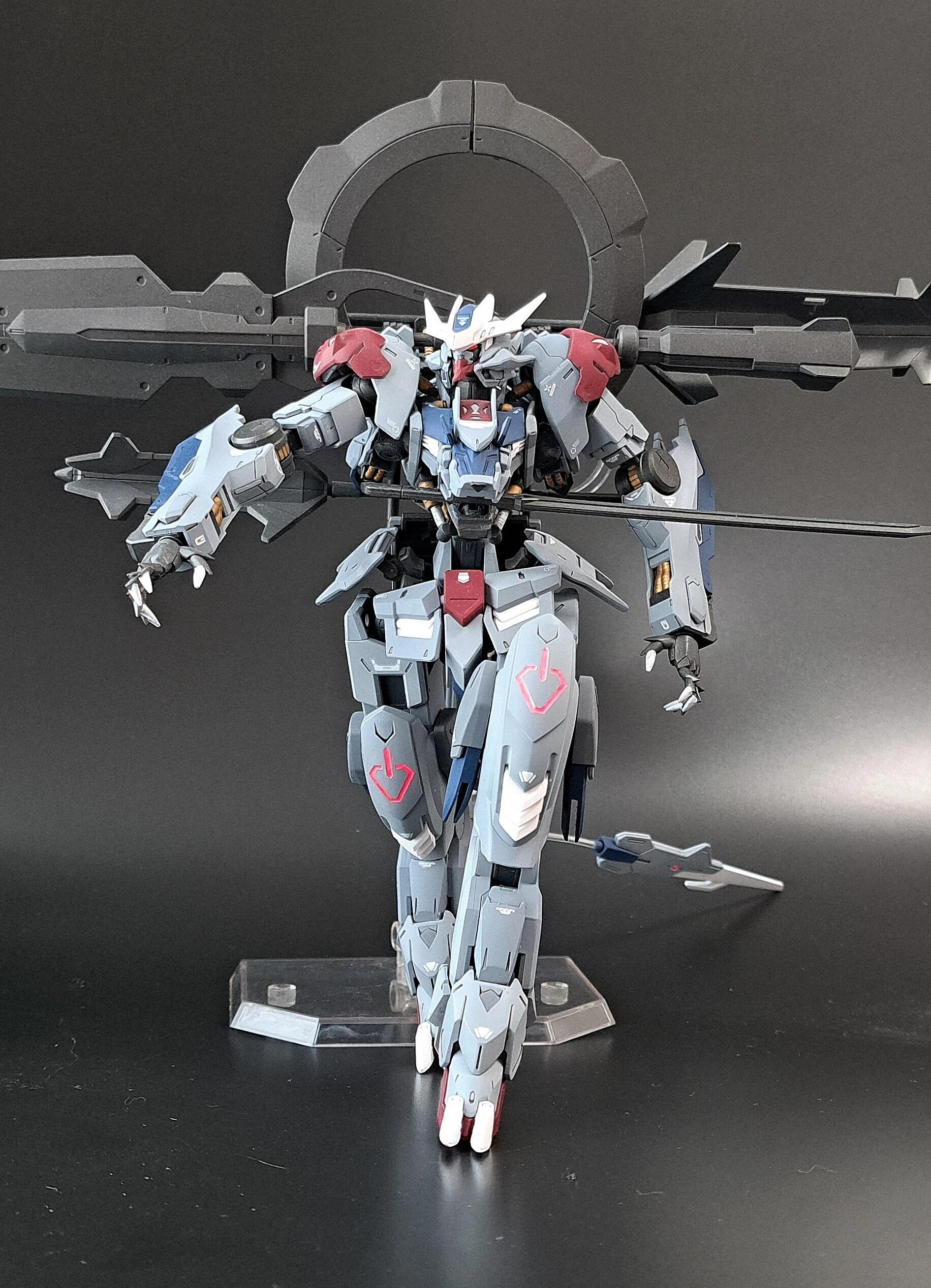 MG(マスターグレード) ガンプラ　ガンダムバルバトスルプスレクス　ミキシング MG(マスターグレード) ガンプラ ガンダムバルバトスルプスレクス