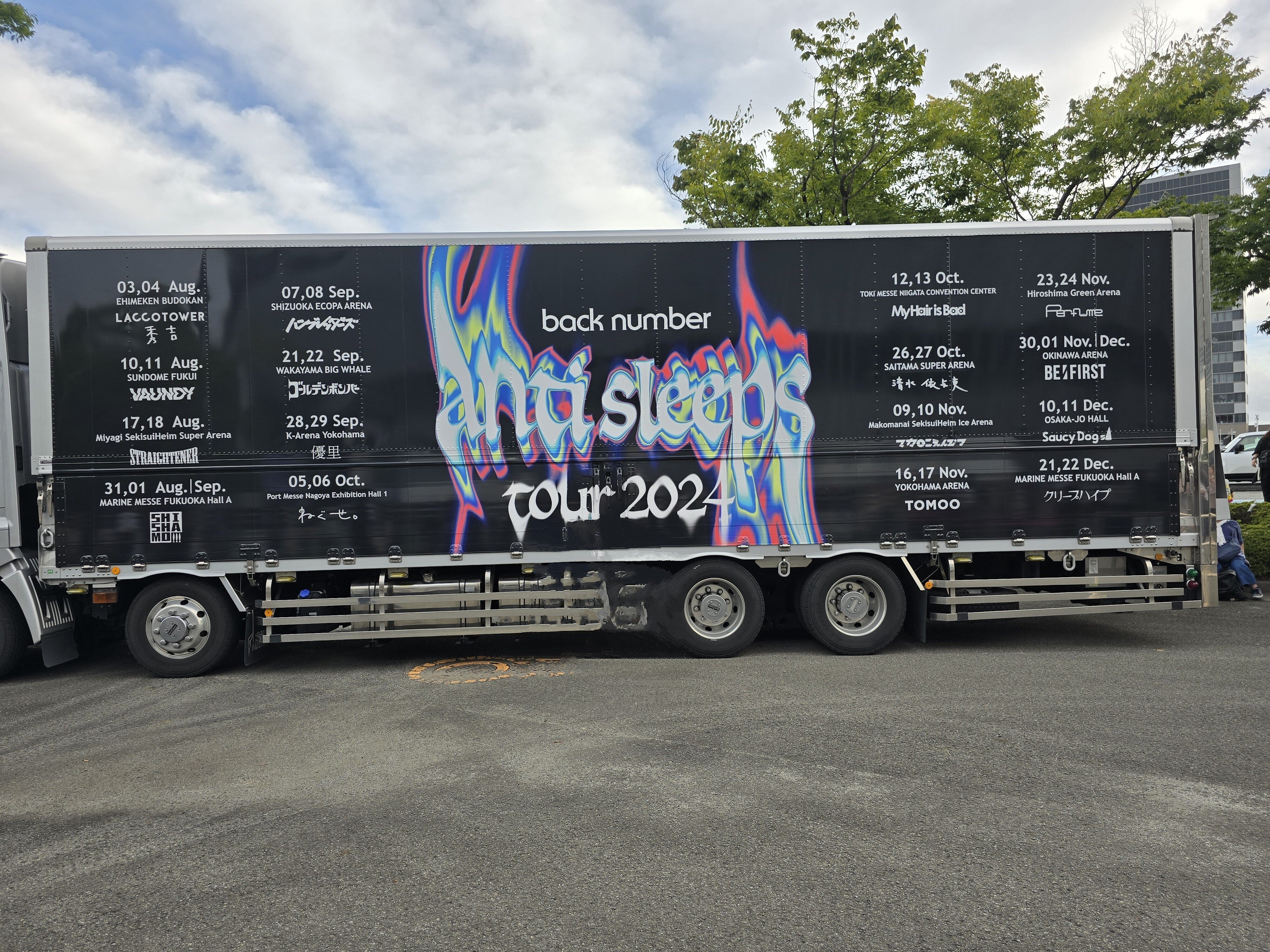 back number anti sleeps tour 2024 Wakayama ｜Akkiy