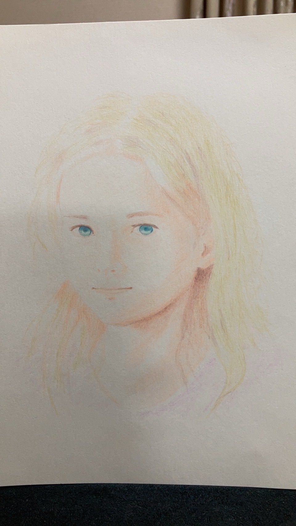 少女の絵