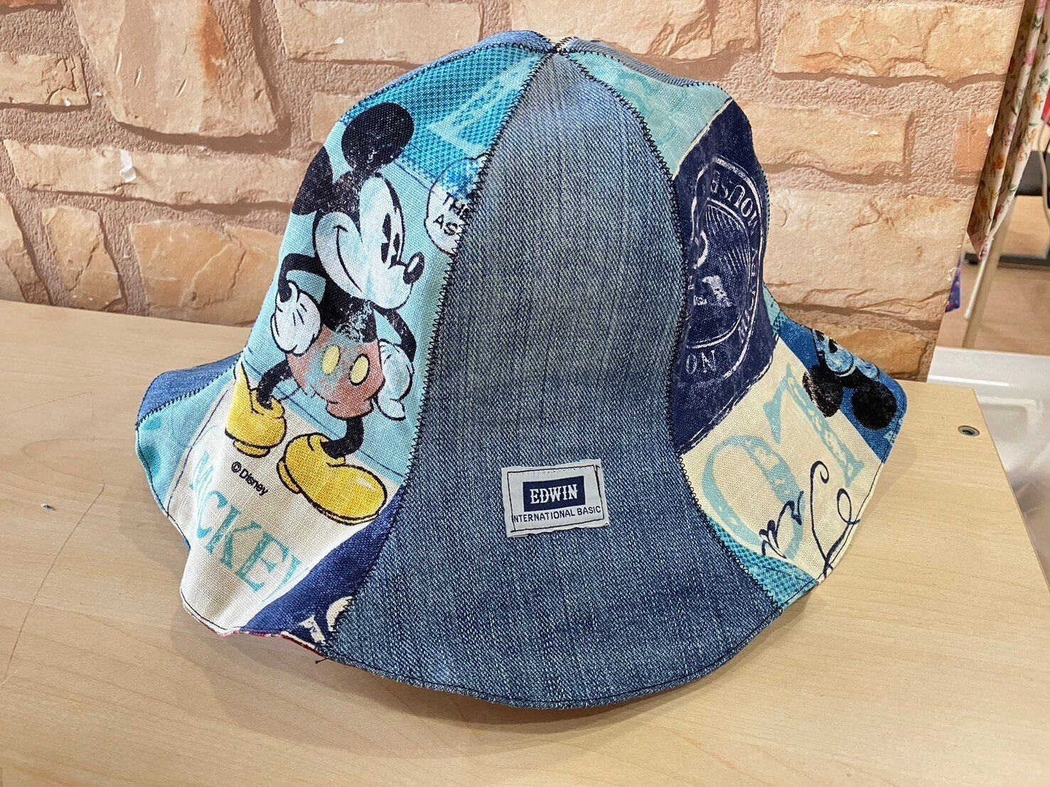 ミッキー リバーシブル デニム ハット 帽子 セール】 【 Disney