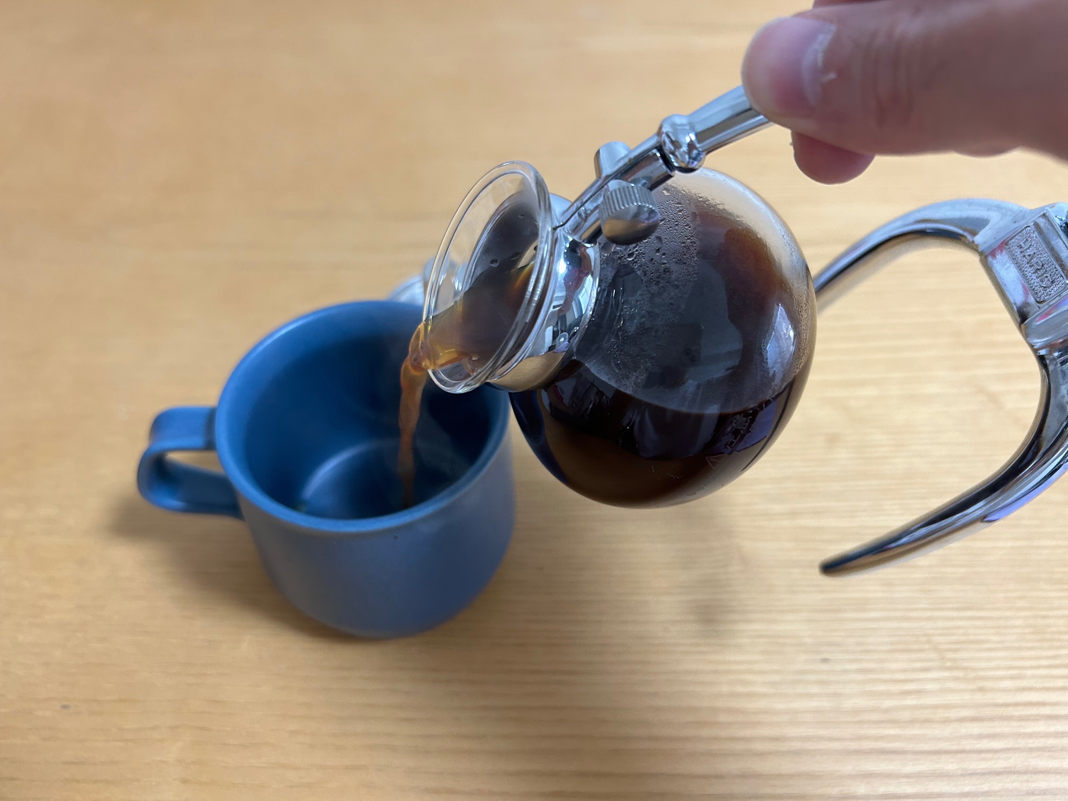 ハリオ復刻シリーズの「ミニフォン」を使ってみた!|上田の ハリオ復刻シリーズの「ミニフォン」を使ってみた!|上田の