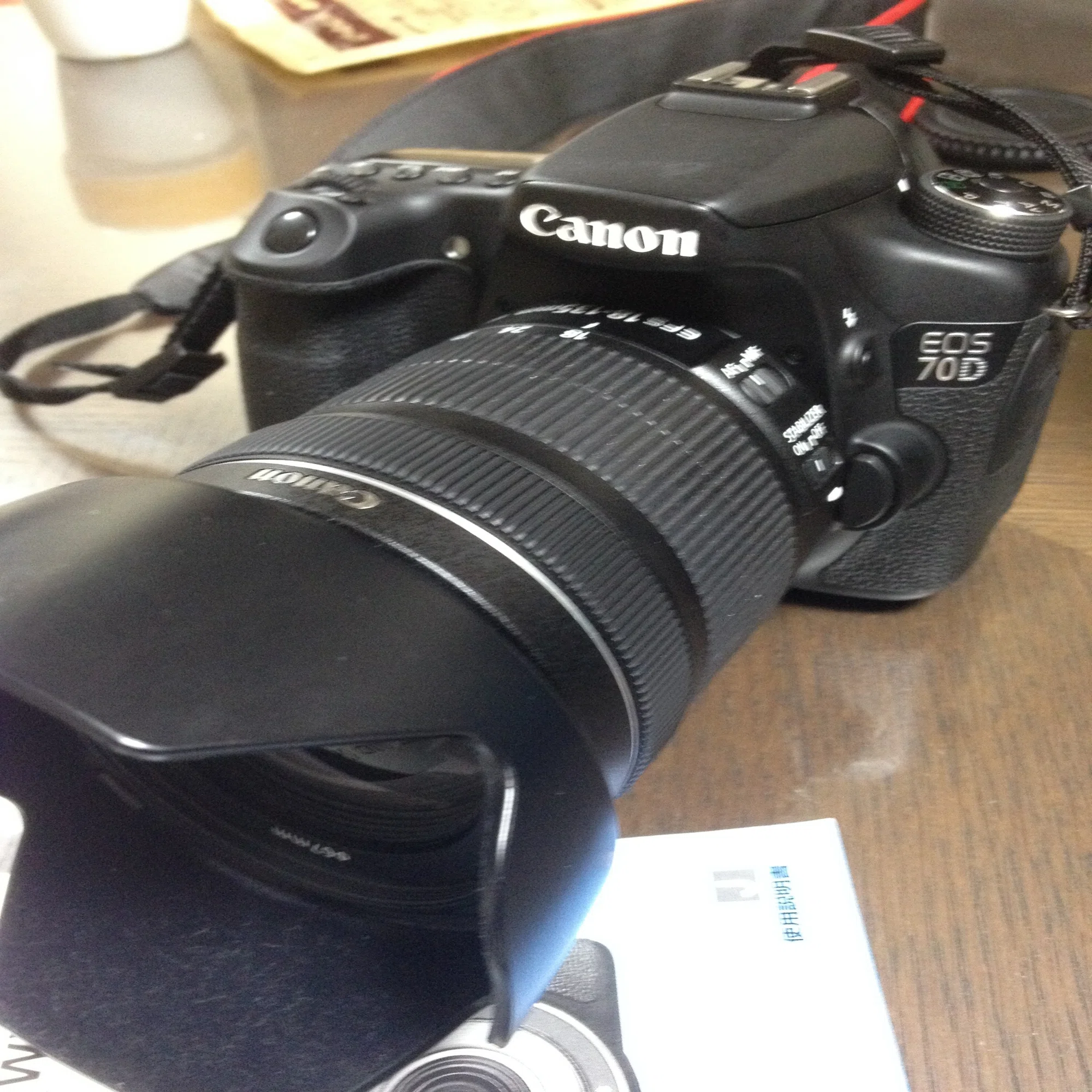 10年前に初めてのデジカメ、それも借り物でしたCanon EOS 70D との1 