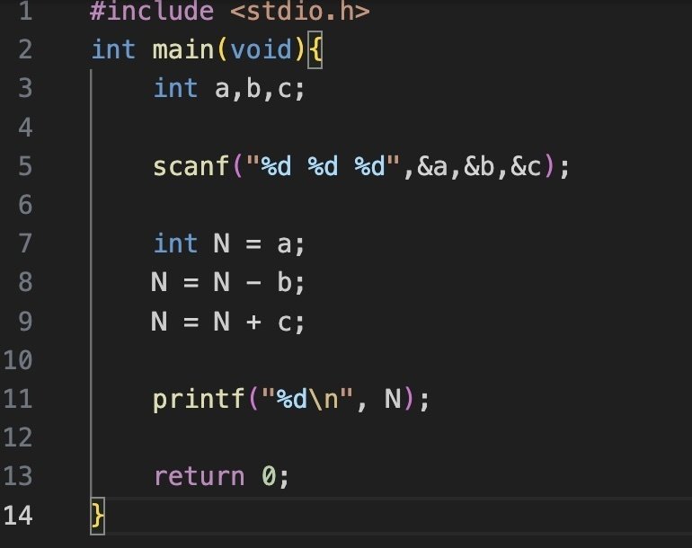 C/C++】【問題集】Dランク｜乗客人数｜C言語自己学習用note