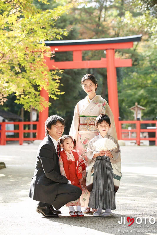 下鴨神社七五三出張撮影