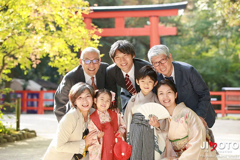 下鴨神社七五三出張撮影