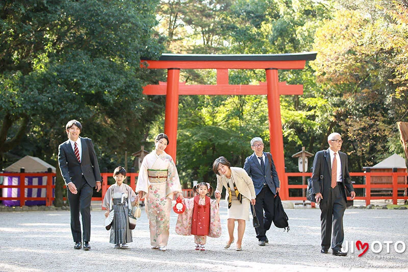 下鴨神社七五三出張撮影