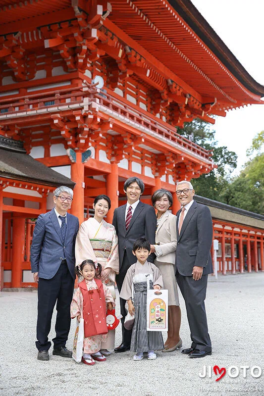 下鴨神社七五三出張撮影