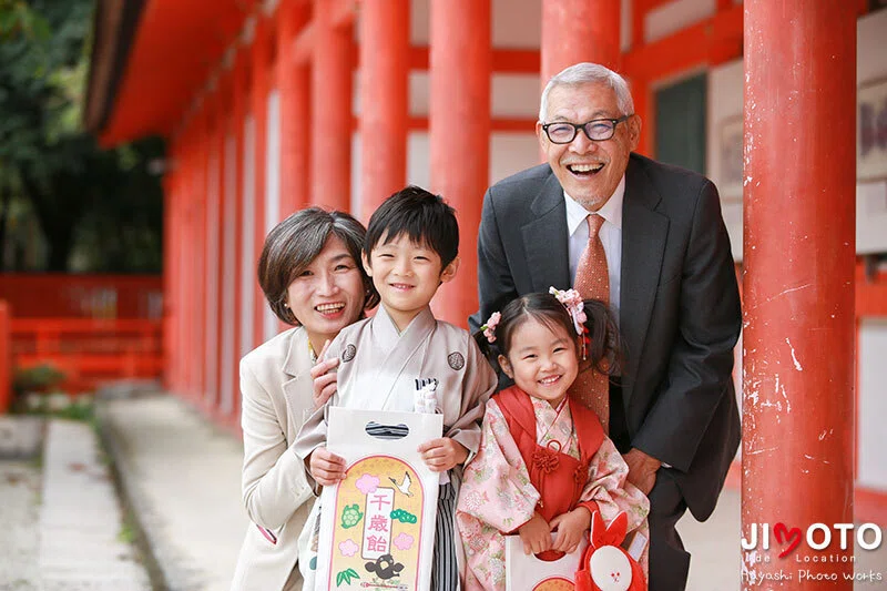 下鴨神社七五三出張撮影