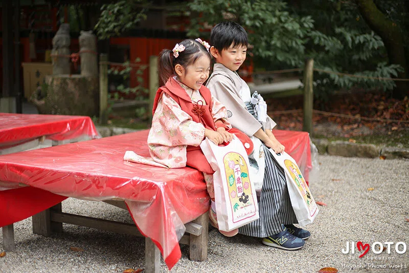下鴨神社七五三出張撮影