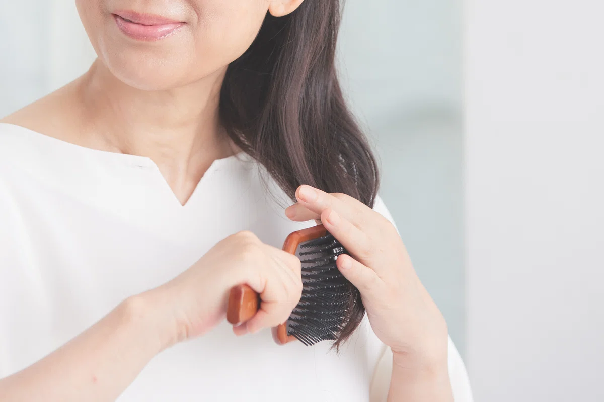 Lathering Effect Image Leading to Beautiful Hair!