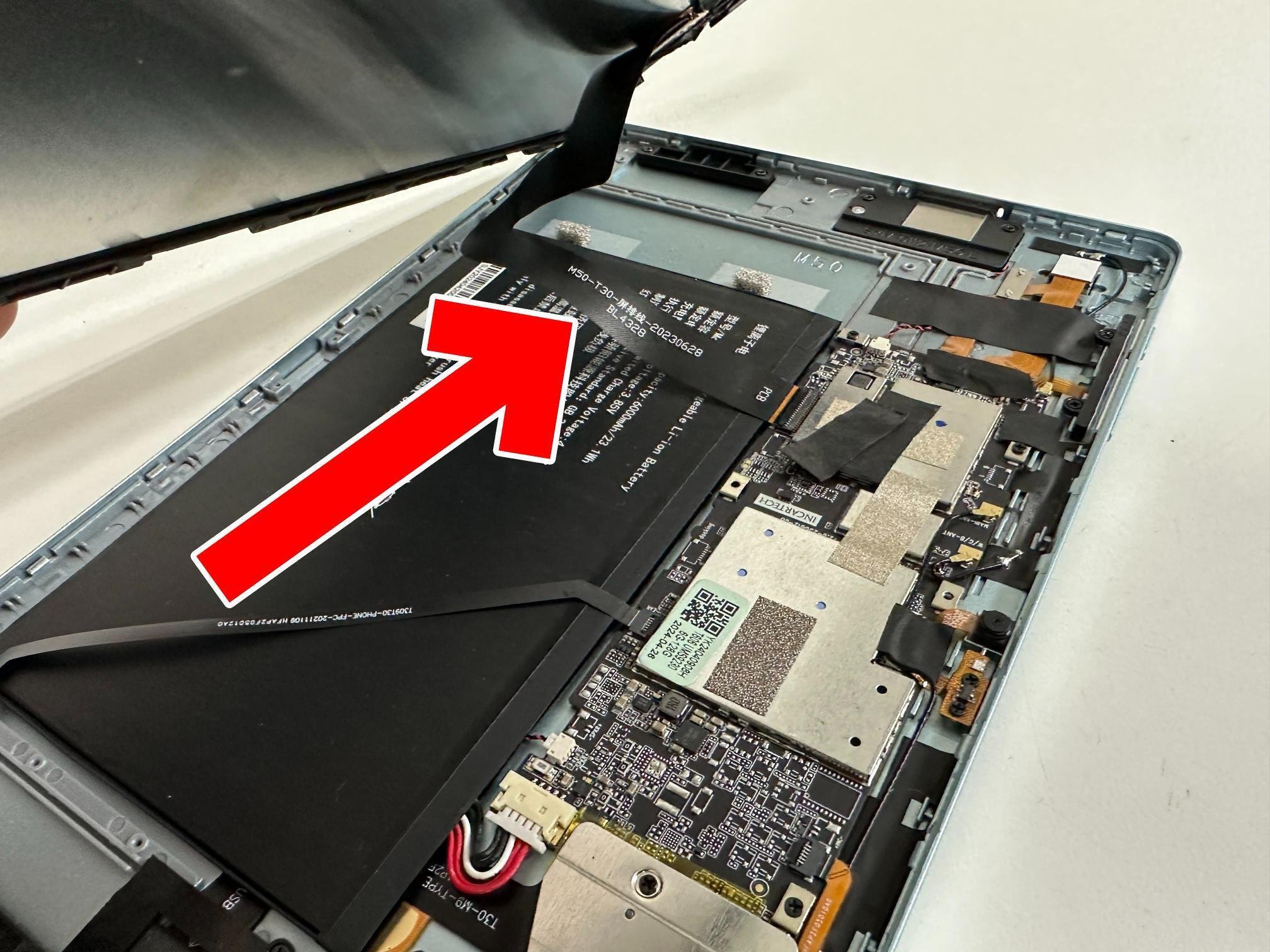 TECLAST M50の画面交換で操作出来ない故障が改善！郵送修理ポスト