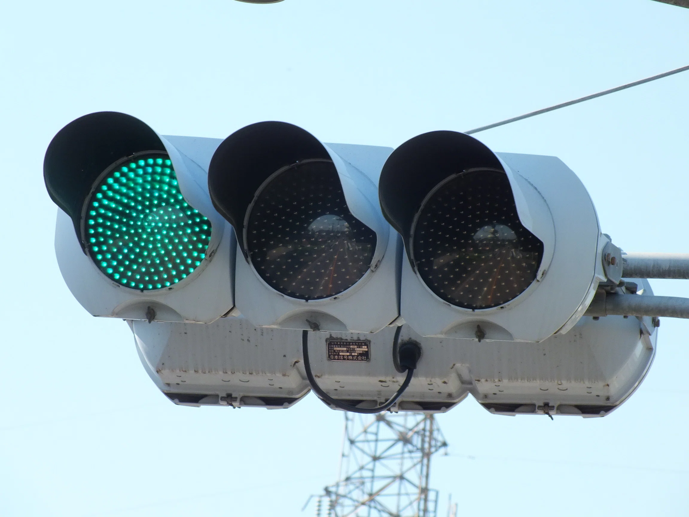 前橋-259】前橋市元総社町西の日信厚型LED 6基｜光山祐弥の信号機紹介