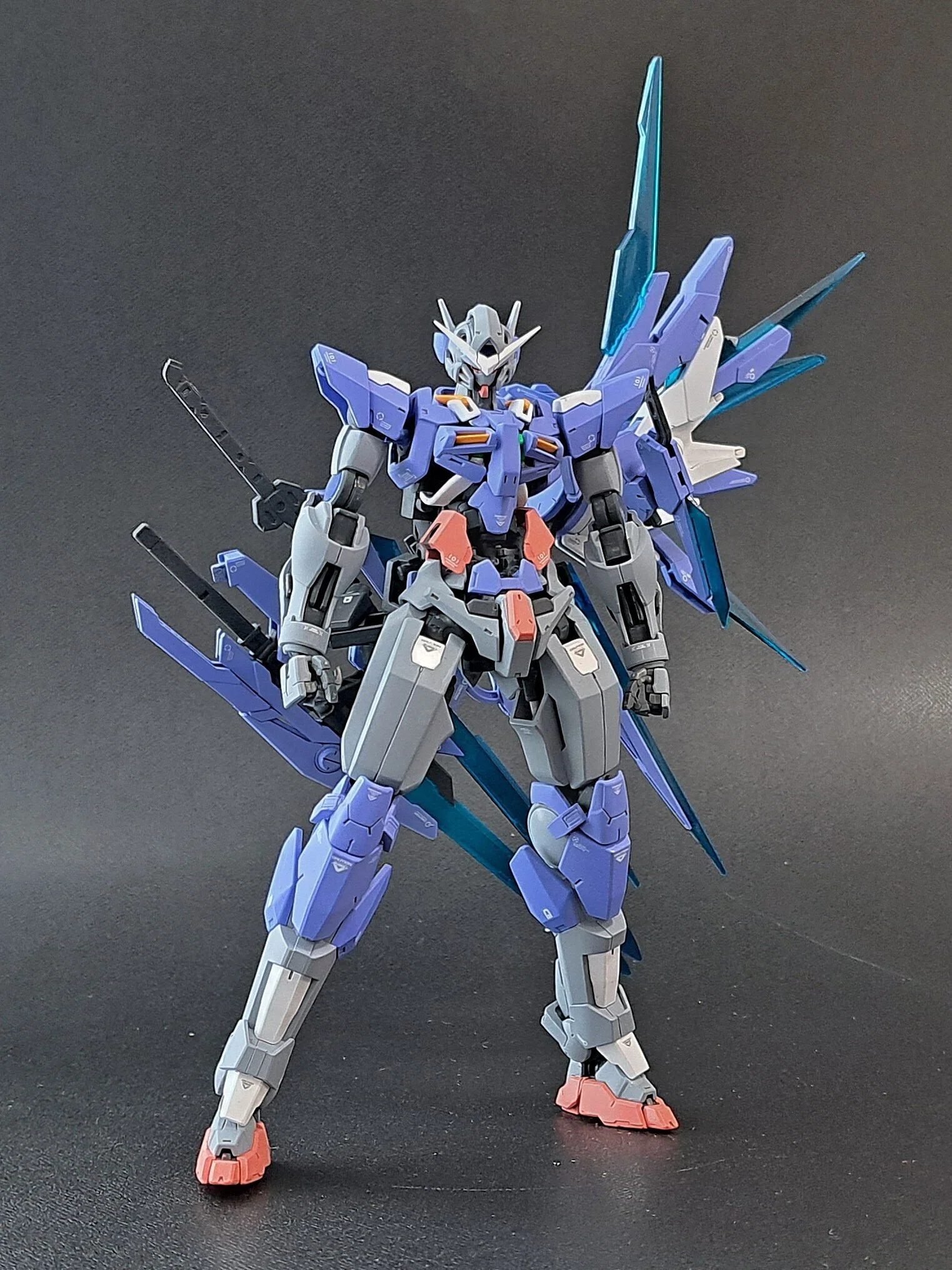 モビルスーツアンサンブル、エクシアリペア改造品 ガンプラミキシング改造】ガンダムエクシアウリエル｜おやまん
