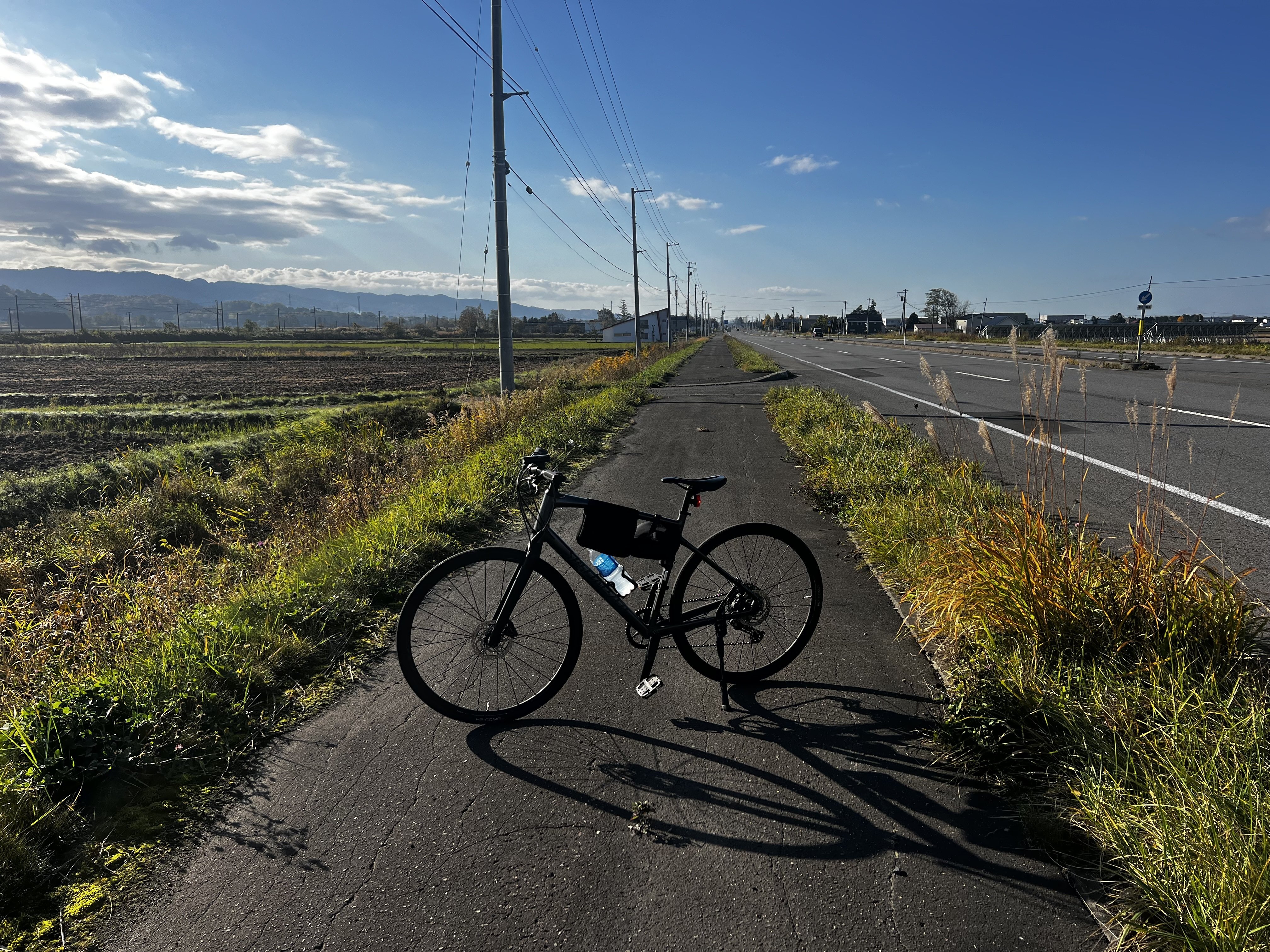 日本列島縦断サイクリング Day6】日本一長い直線道路を走って札幌へ