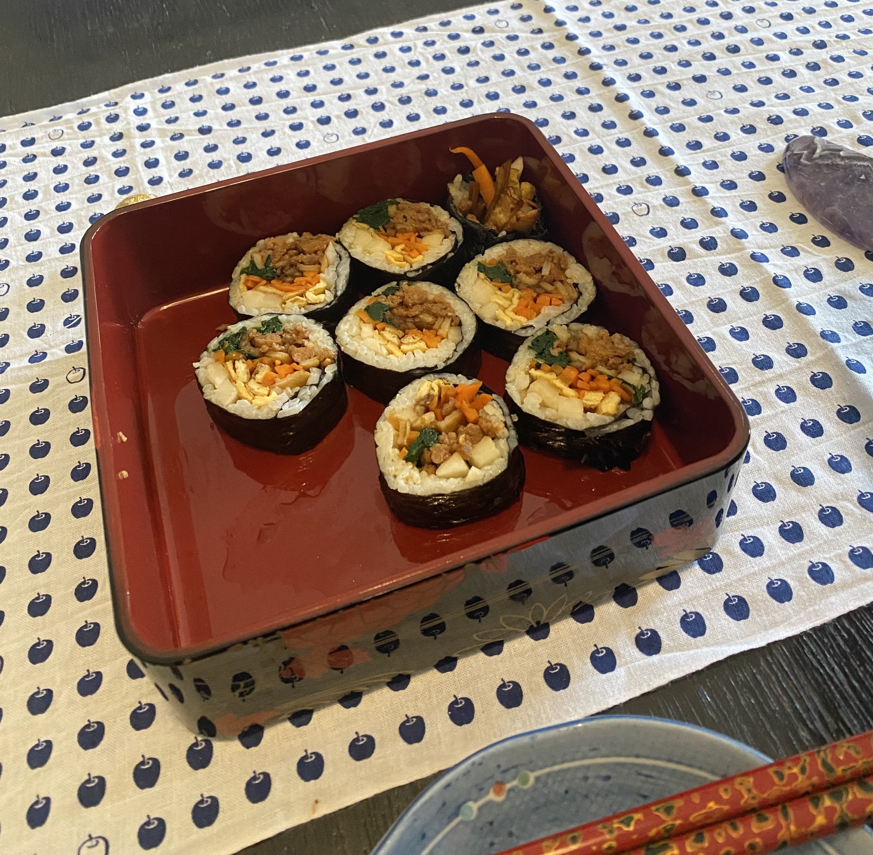 重箱を使う週末｜まよねーぜ