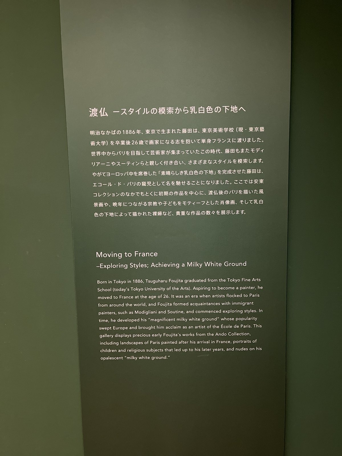 （展覧会の記憶）藤田嗣治の愛しきものたち 軽井沢安東美術館所蔵―2024.10.24｜The only museum in Japan