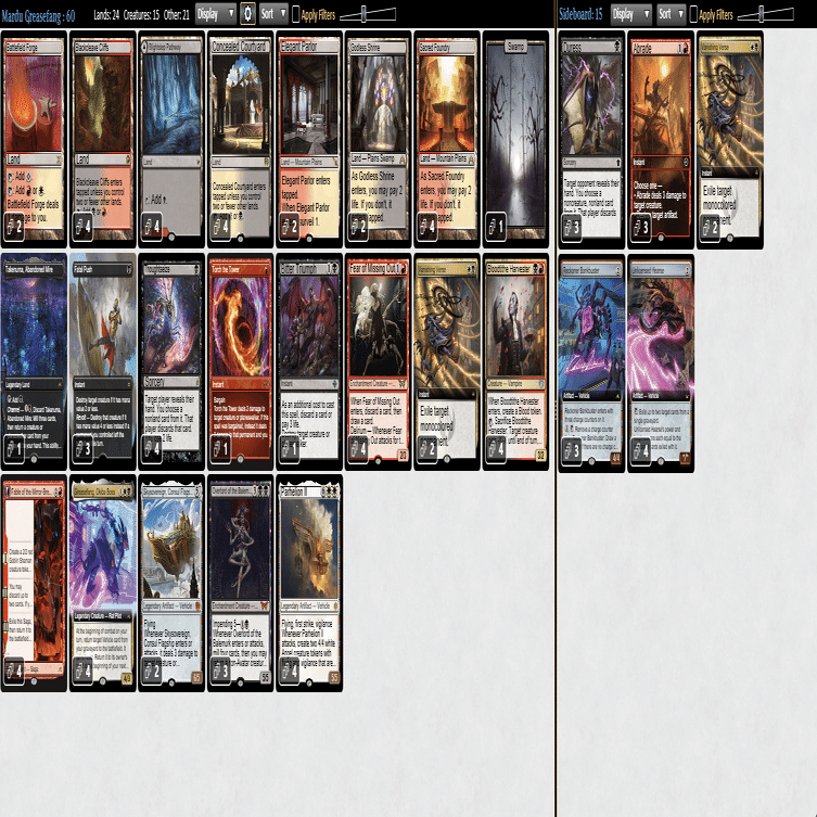 MTG マルドゥパルヘリオン　デッキセット MTG マルドゥパルヘリオン デッキセット MTG マルドゥパルヘリオン