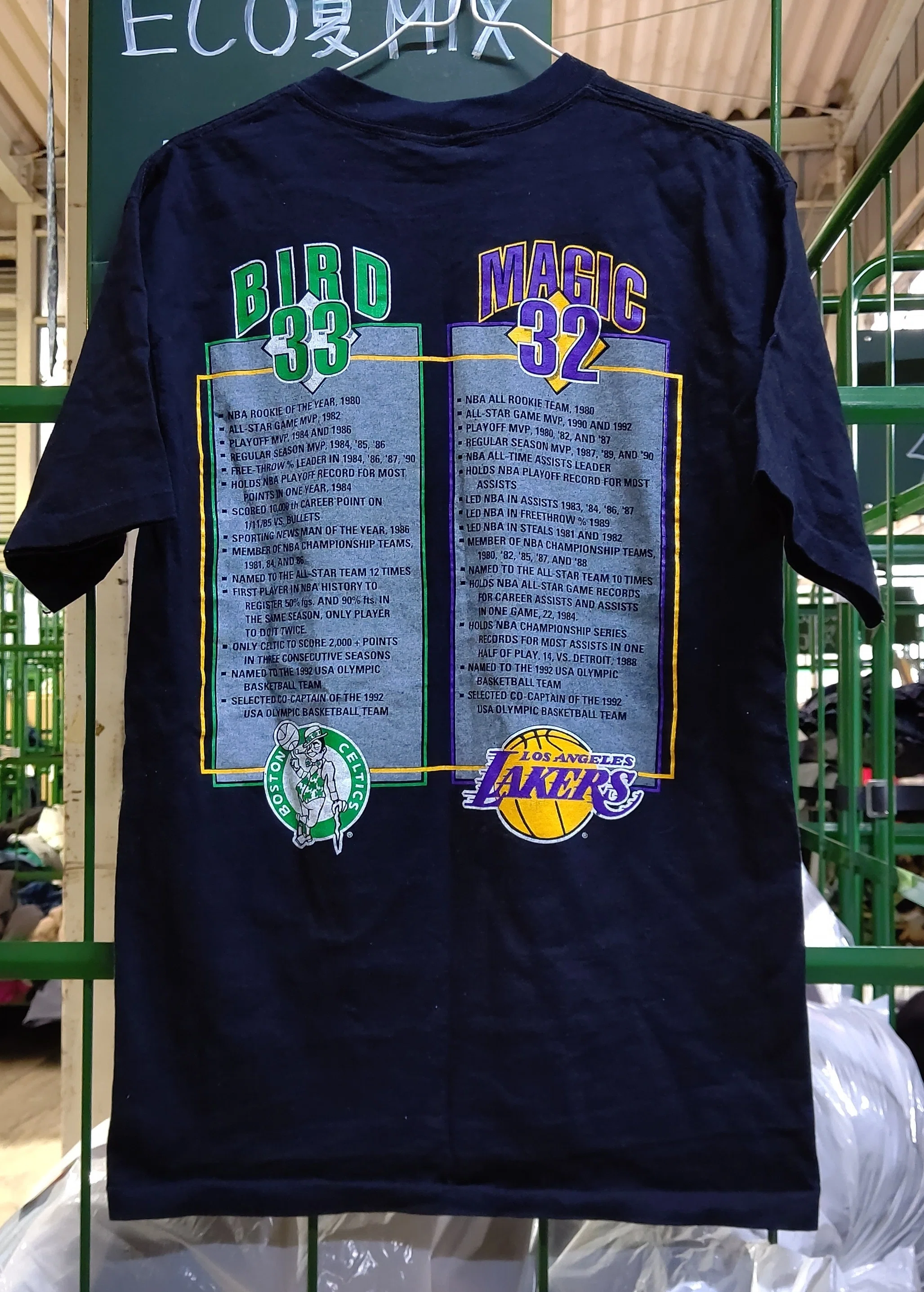 92バルセロナ五輪🏀ドリームチームのTシャツをレスキューした🎉米国