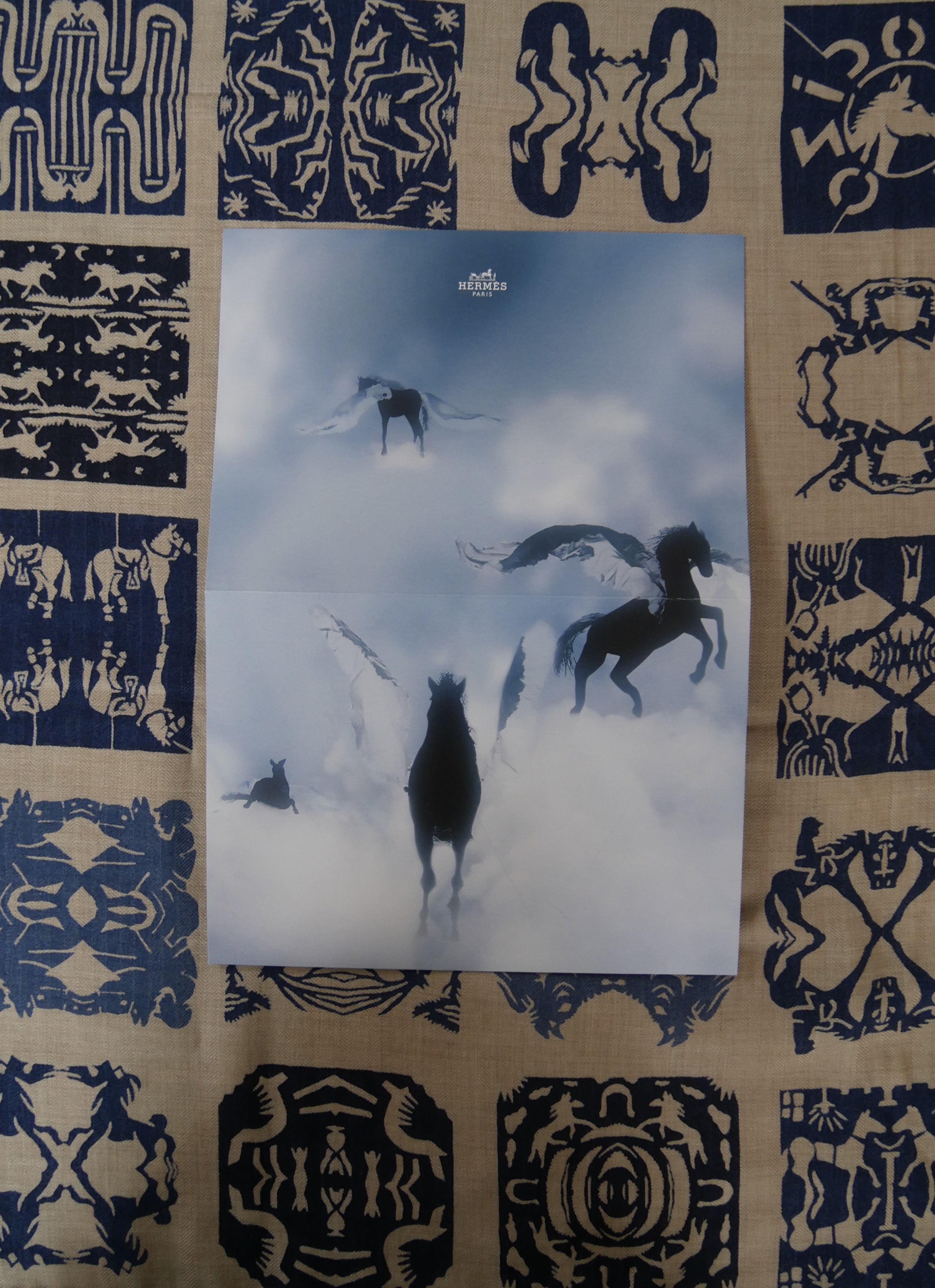 天翔ける馬を銀座メゾンエルメスの「ル・ステュディオ」で〜10月