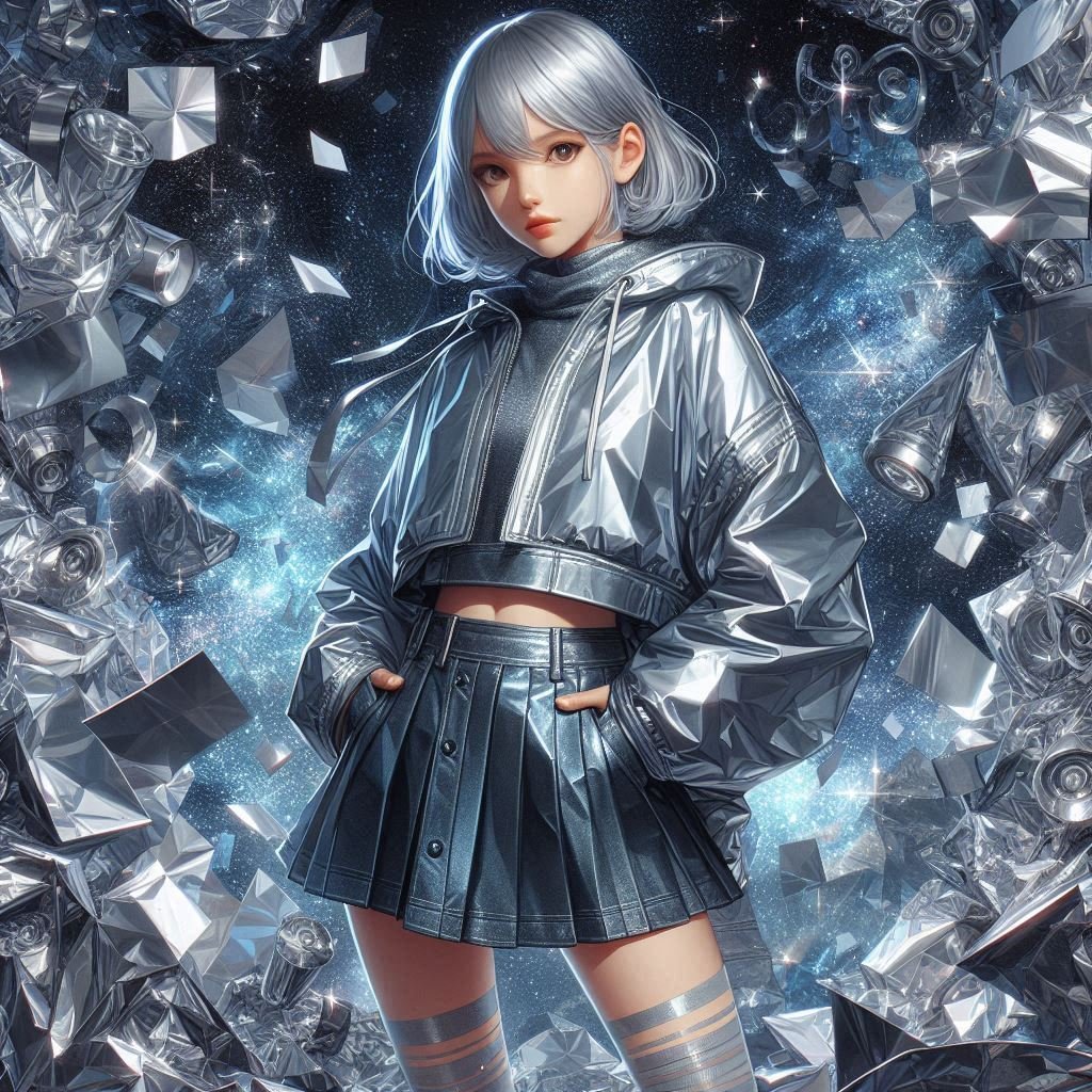 Microsoft Designerでアルミホイル｜レイレイ