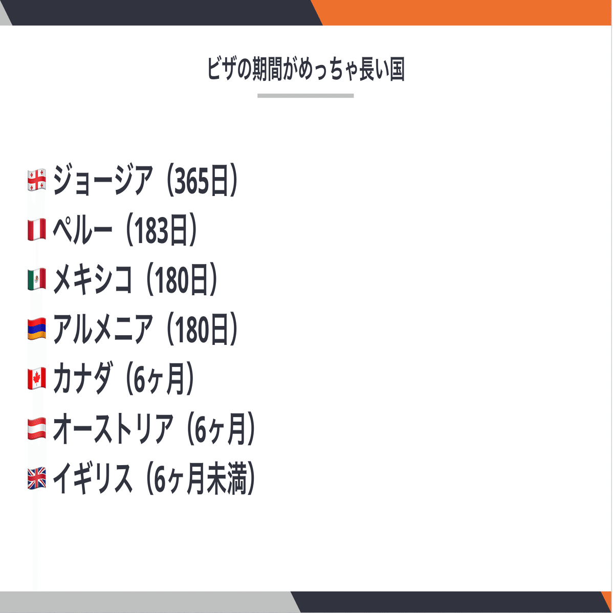 海外ノマドにおすすめの「長期滞在可能な国」と「ノマドビザ」を徹底