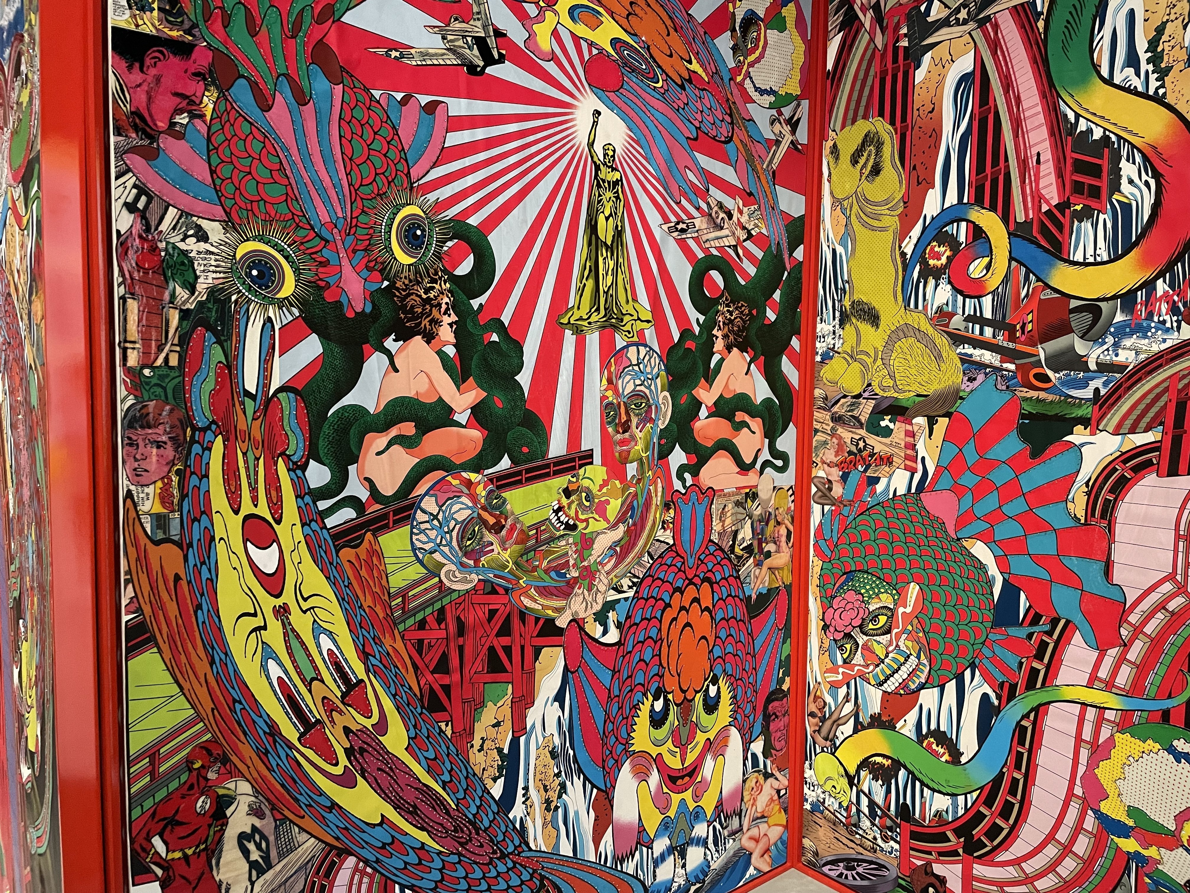 田名網敬一さん、岡本太郎さん、歌川広重さん｜daigenta