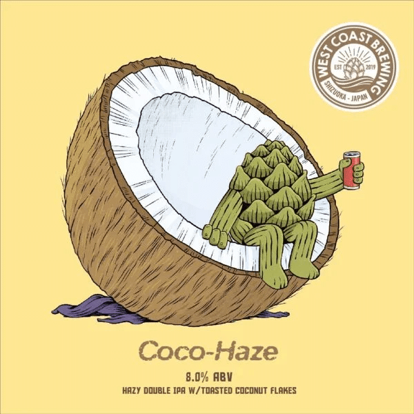 WEST COAST BREWING の「Coco-Haze」｜yamashin0120