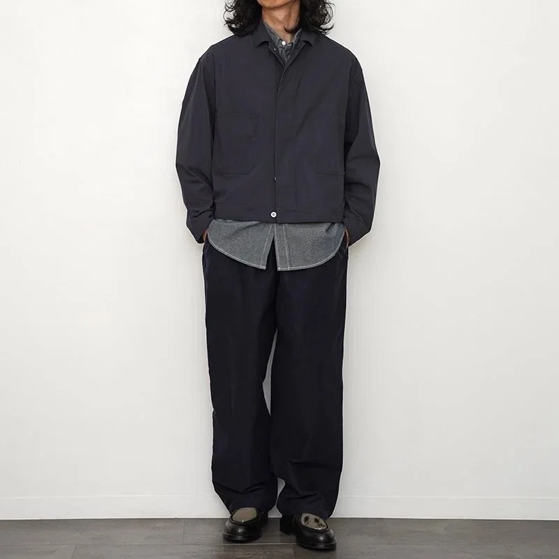 寒暖差にはショート丈のブルゾンを。【Y ワイ】ORGANIC COTTON