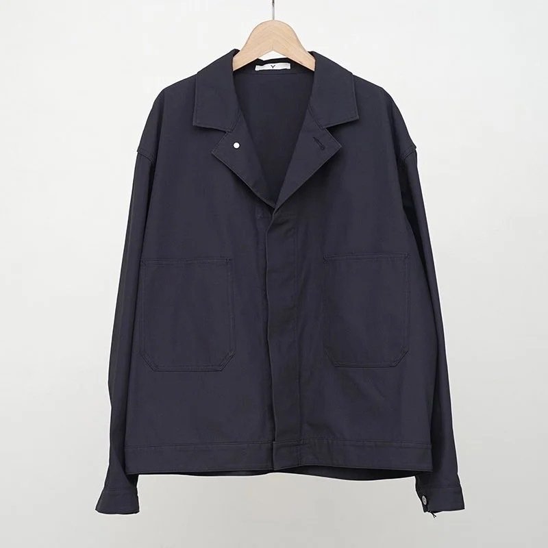 寒暖差にはショート丈のブルゾンを。【Y ワイ】ORGANIC COTTON