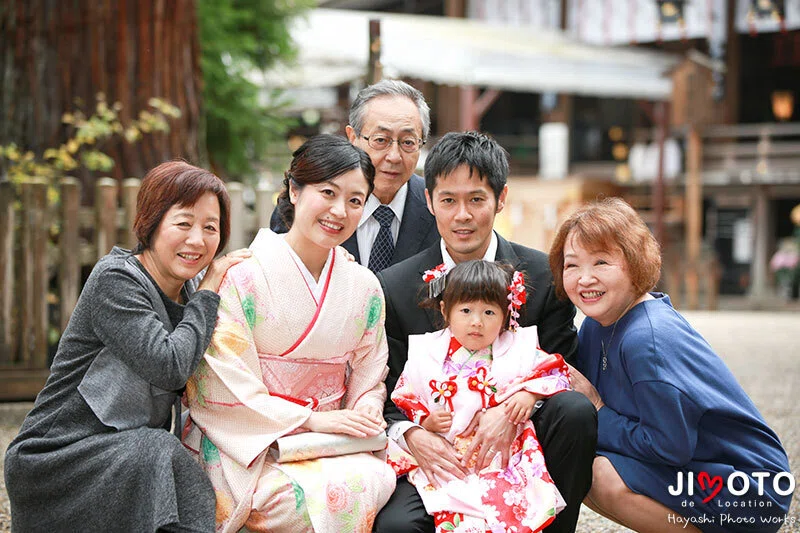 大神神社の七五三出張撮影