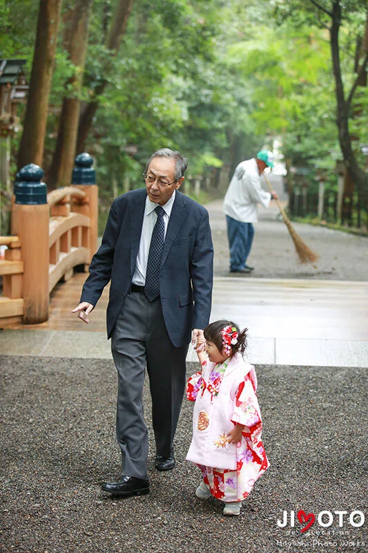 大神神社の七五三出張撮影