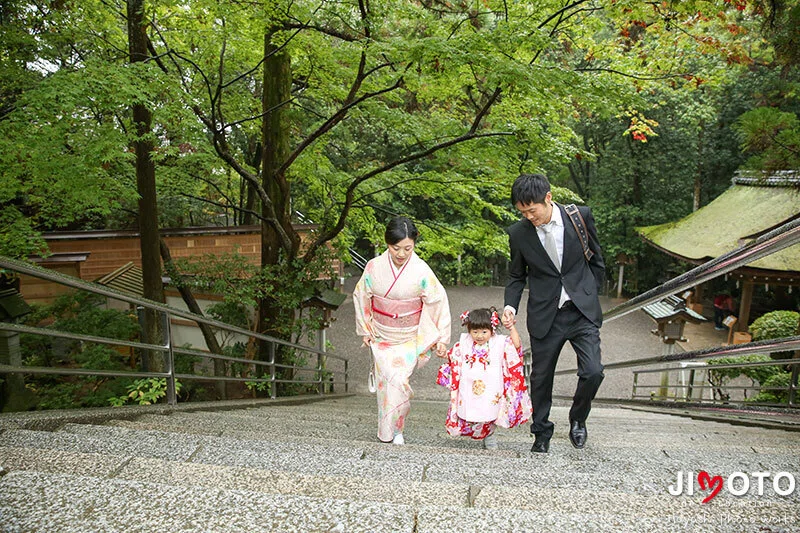 大神神社の七五三出張撮影