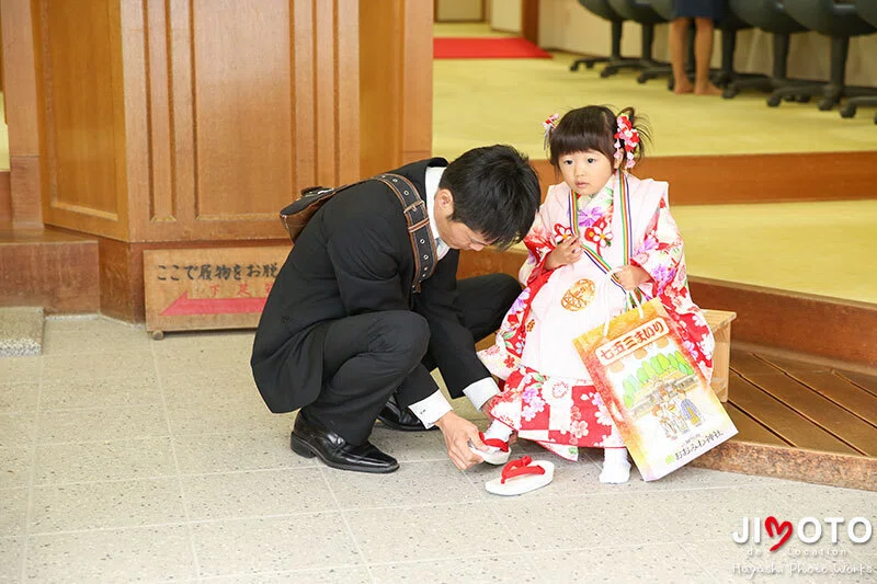 大神神社の七五三出張撮影