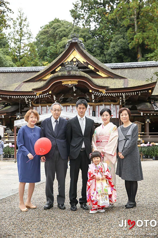 大神神社の七五三出張撮影