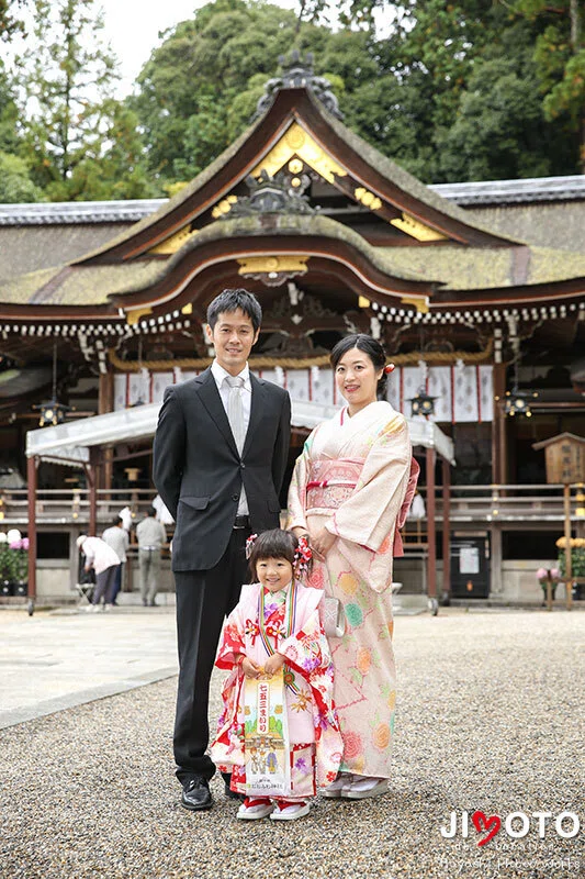 大神神社の七五三出張撮影