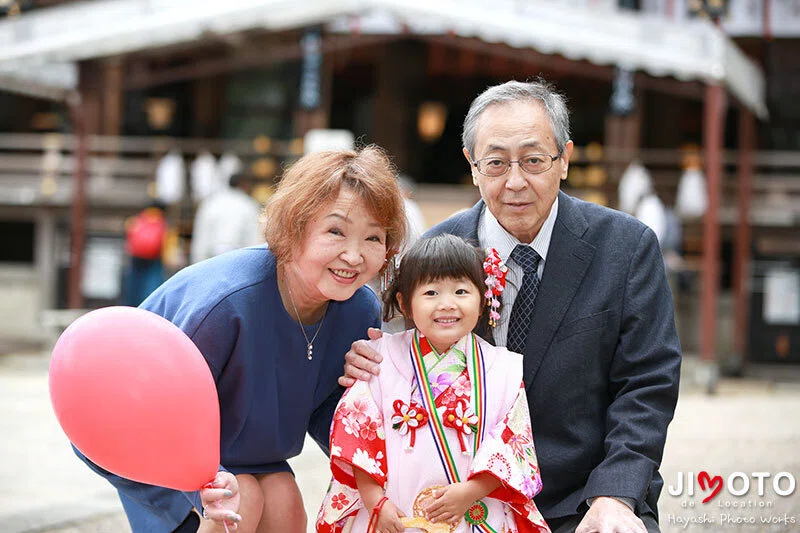 大神神社の七五三出張撮影