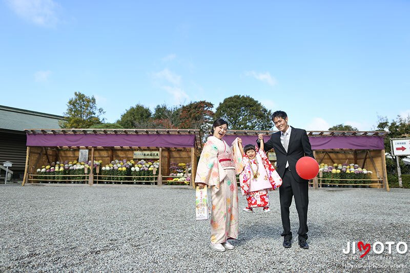 大神神社の七五三出張撮影