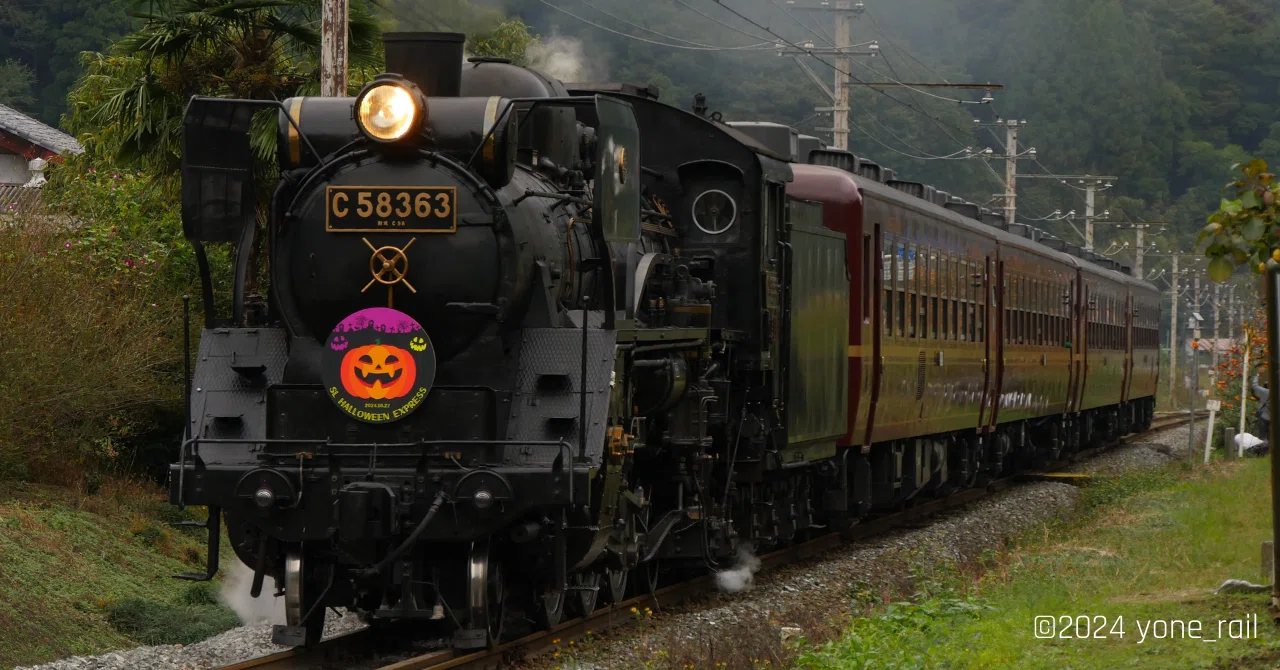 秩父鉄道SL HALLOWEEN EXPRESS｜yone