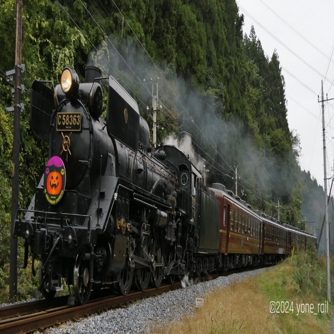 秩父鉄道SL HALLOWEEN EXPRESS｜yone