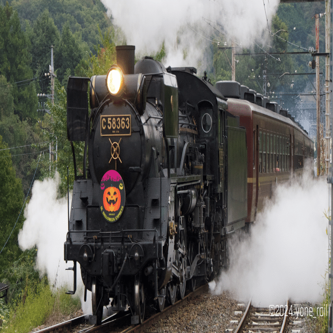 SL機関車ライト 秩父鉄道SL HALLOWEEN EXPRESS｜yone