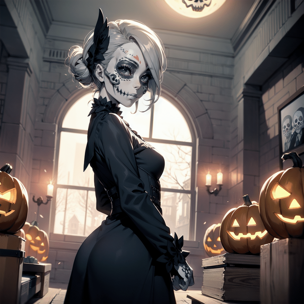 AIで作る！今が旬、ハロウィーンの魅力あふれる画像特集🎃｜SABA_CANの